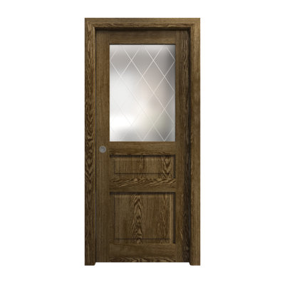 Sliding Pocket Door | Ego 5011 | Kit Rail Hardware | Solid Wood Interior Bedroom Modern Doors