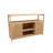 Bamboo sideboard with storage