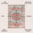Stirling Vintage Medallion Coral/Ivory Rug-822884444