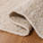 Manon Natura Hand Woven Wool/Cotton Solid Color Rug in Ivory-200736401