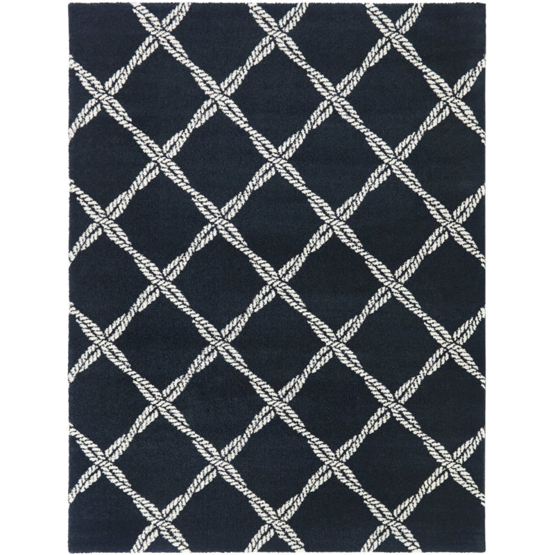 Tapis bleu marine Capri