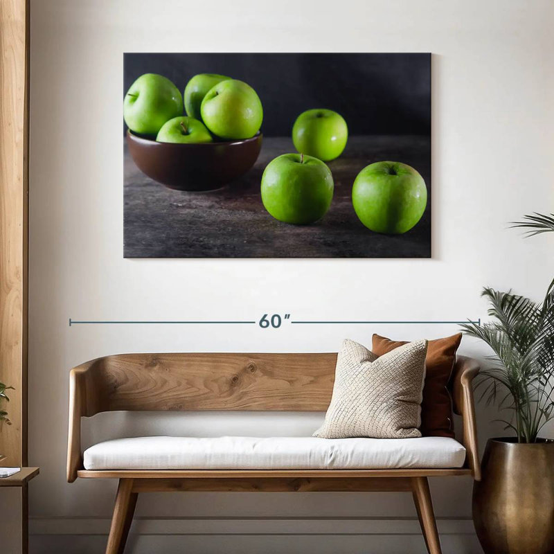 Apples, 30" H x 45" W