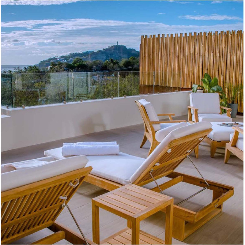 Westminster Teak Outdoor Chaise Lounge