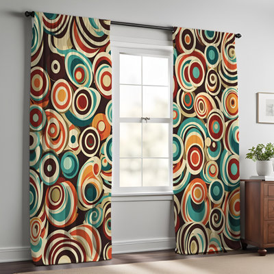 Sarit Semi Sheer Curtain Pair