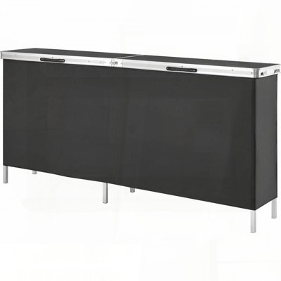 Extra Long Folding Portable Bar Table – 77.95" x 15.16" x 34.65"