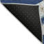 Tapis bleu marine lavable à la machine intérieur / extérieur Xhevrie-375739405