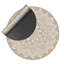 Round Kira Vinyl 2.8mm Vinyl, Phthalate Free With Exclusive Printed Designs. Area Rug-1788557833