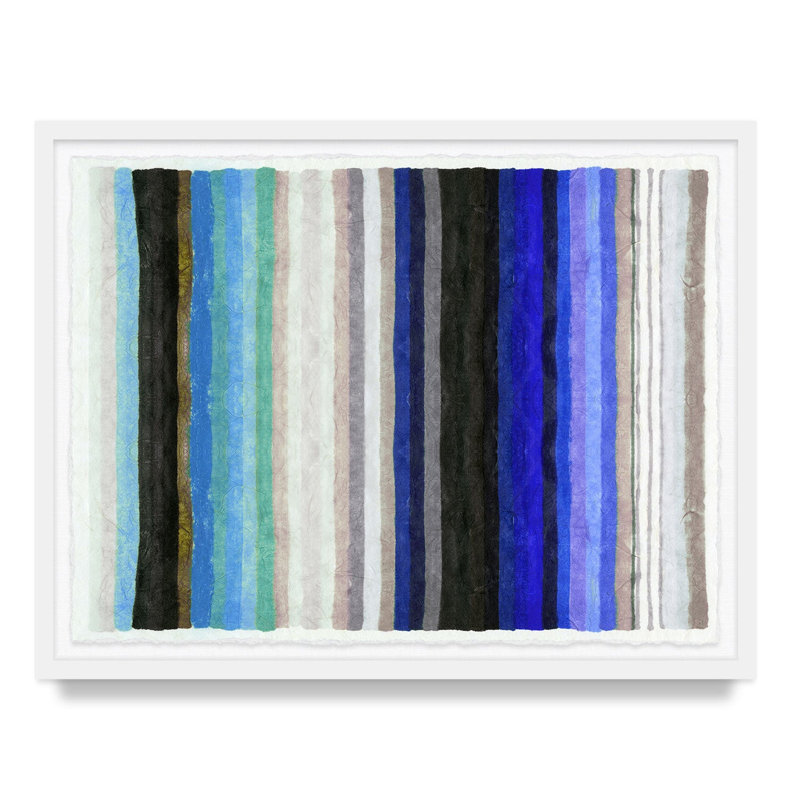 Chromatic Harmony #21 By Kristi Kohut, White Wood, 18" H x 24" W