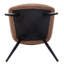 Chaise avec accoudoirs rembourrée Deverell-185070601