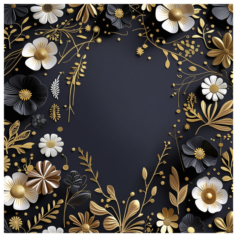 Housse de couette Floral Bedding Decor Art Deco, Grand lit