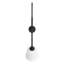 Thomas O'Brien, "Academy 26.5" Anchored Larrabee Barn Light in Matte Black with 8" Rockhouse Shade-1787842622