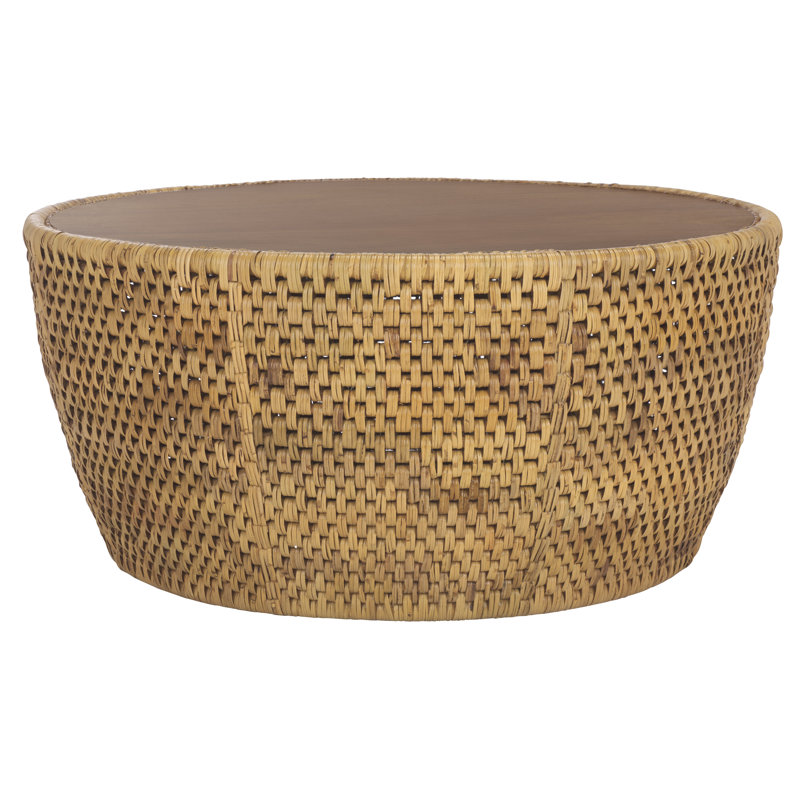 Table basse Braylen Rattan