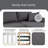 Upholstered L-Shaped Sectional Right Hand Facing