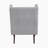 Ferriday 27.5" Modern Chenille Accent Chair with High-Density Foam Cushions & Espresso Wood Legs-1736313754