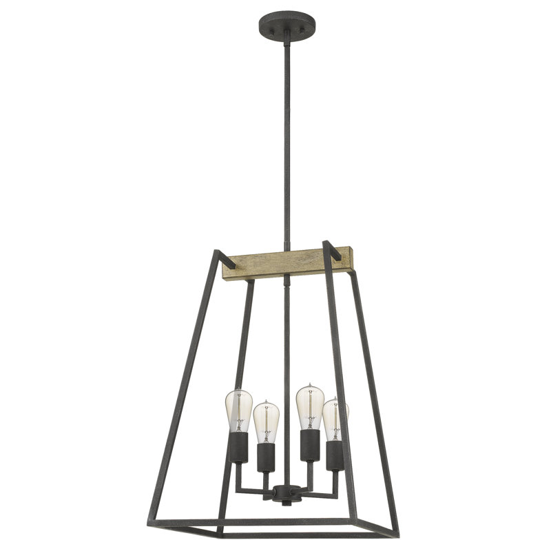 Esmeralda 4 - Light Dimmable Lantern Geometric Chandelier