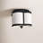 Luxton 3-Light Flush Mount in Bronze-933544436-933544442