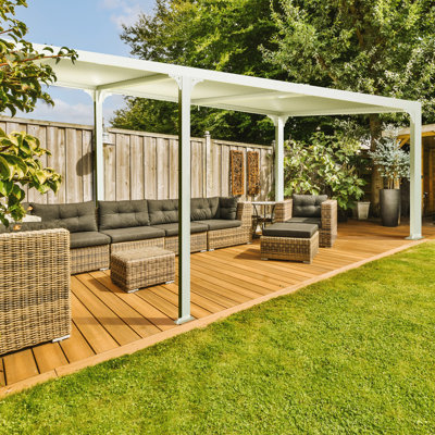 Novara Louvered Aluminum Pergola