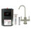 Robinet distributeur d'eau chaude et froide à 2 poignées 10 po avec réservoir de chauffage et système de filtration Contemporary