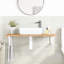 Breyen 100cm Solid Wood Bathroom Vanity Top-593419557