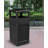 PolyTec Plastic Open Outdoor Trash/Recycling Bins - 42 Gallons-3131620