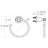 Oakmont Wall Mounted Towel Ring-11169355