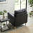 Huffins Faux Leather Armchair