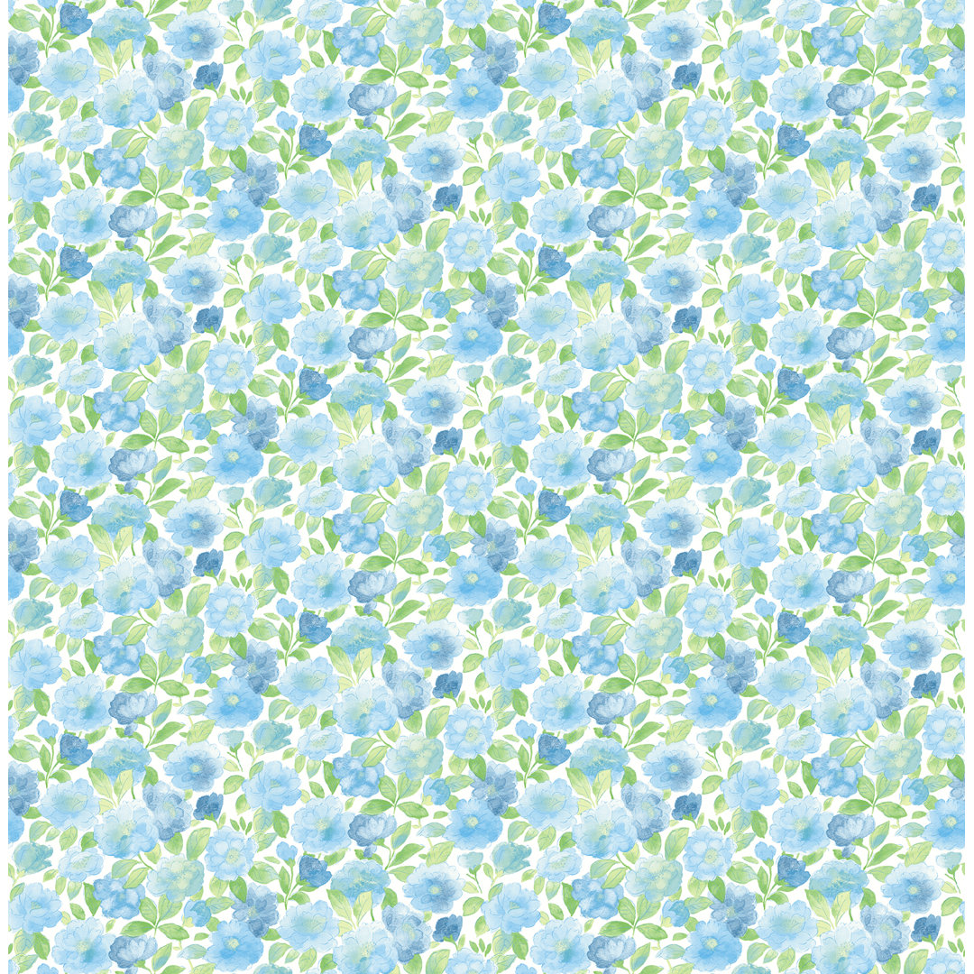 Ami 33' x 20.5" Floral Wallpaper Brewster Home Fashions 