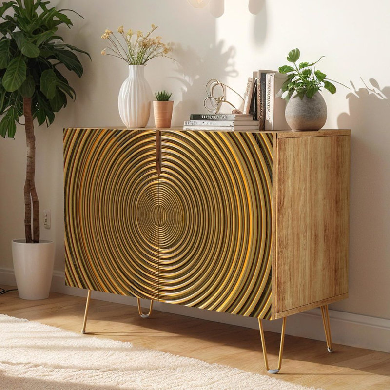 35 Sideboard, Ring Gold