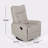 Contemporary Push-Back Recliner Chairs – Glider & Swivel Chairs, Beige-1043729184
