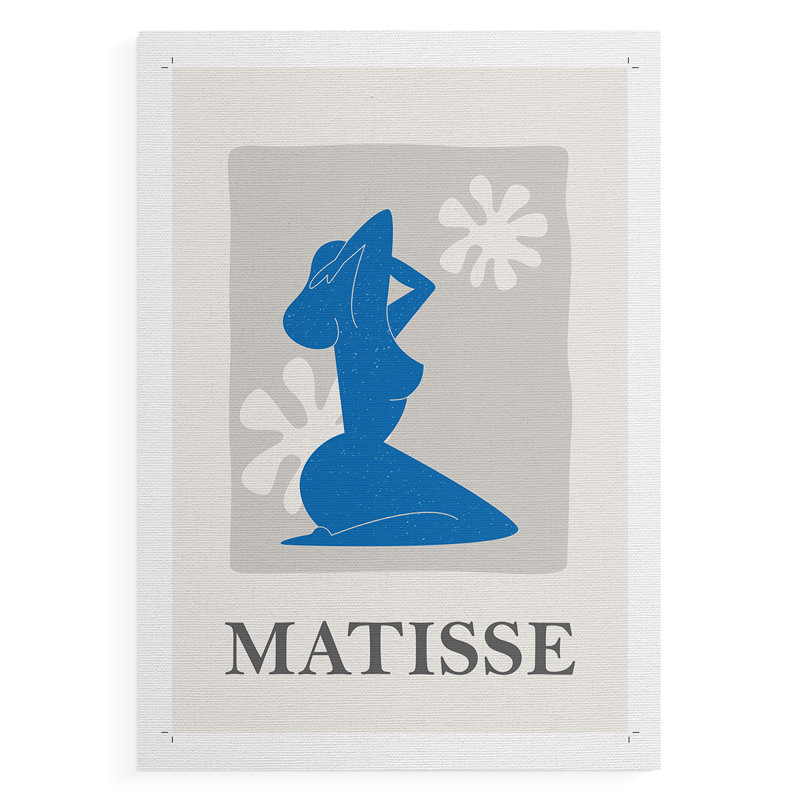 Matisse CCLxxi, reproduction encadrée - reproduction de toile seulement - non encadrée, H 60 po x l 40 po