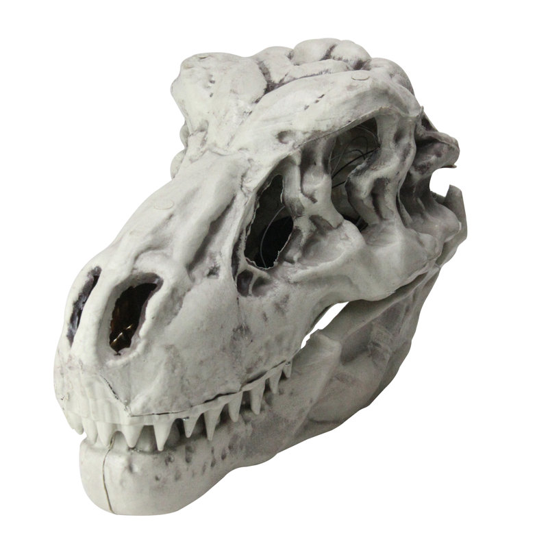 Tête de crâne de dinosaure sonique 17 "gris Sonic T-Rex