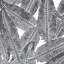 3 décorations murales en métal texturé plume grise, 20 po, 17,25 po, 14,25 po, montage intérieur