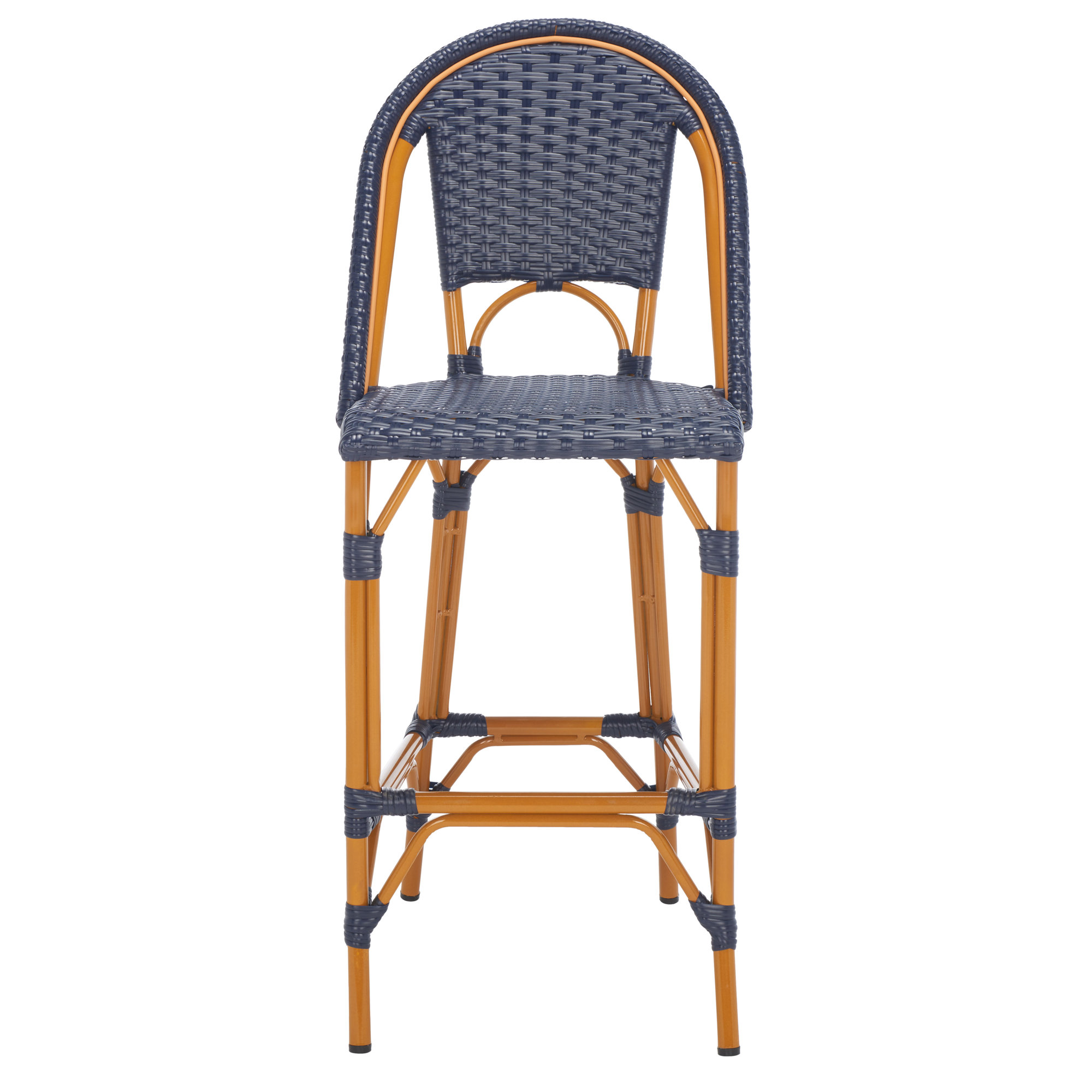 Kerta 46.5'' Outdoor Bar Stool, Navy