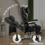 Paddy Genuine Leather Executive Chair with Headrest