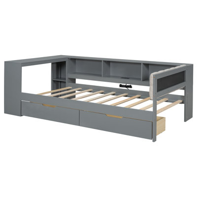 Daybed With Storage And Charging Station