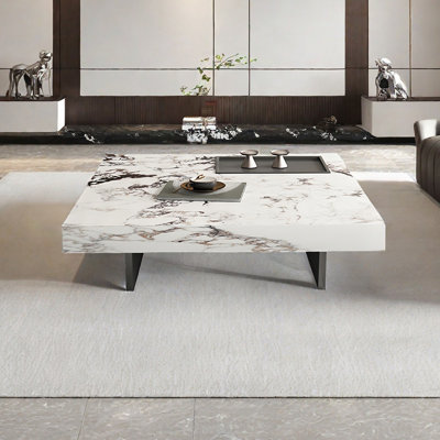 Table basse moderne simple carrée