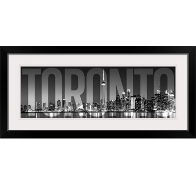 « toronto, transparent overlay », impression