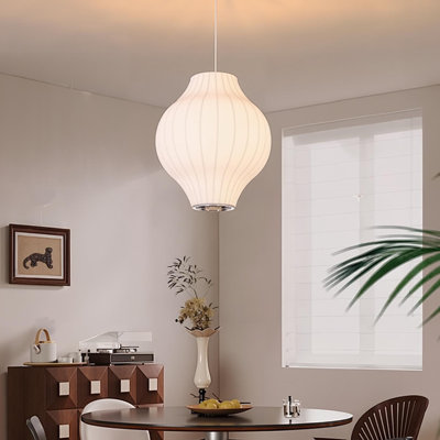 Luminaire suspendu lanterne sculpturale 1 lumière