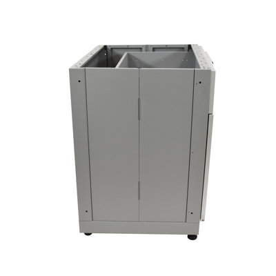 Outdoor Kitchen Cabinet with 1 Drawer and 2 Doors - Dark Grey