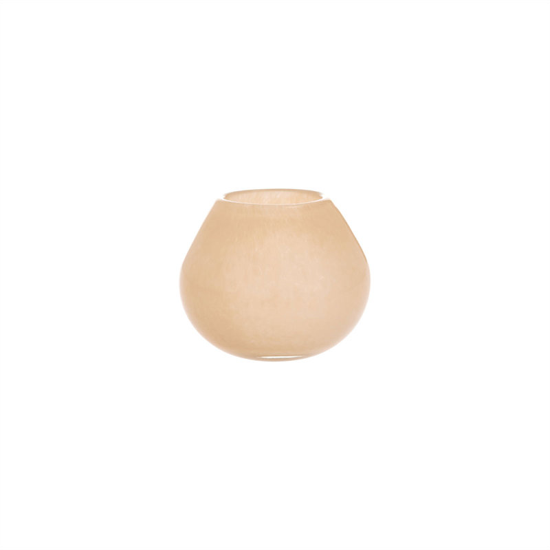 Kojo Tealight Candle Holder, Powder