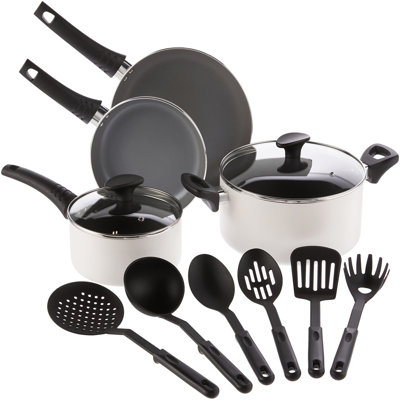 12 - Piece Non-Stick Aluminum Cookware Set