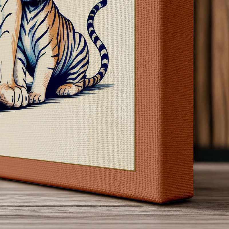 Print, 18x12 - 45.7 x 30.5 cm, Terracotta Border