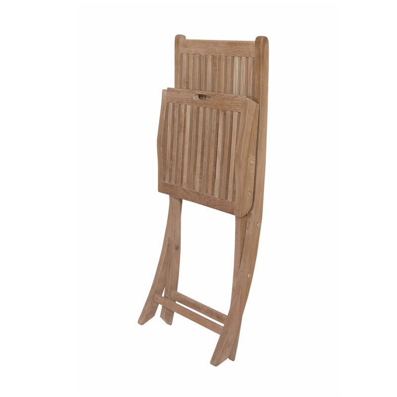 Tropico Folding Teak Patio Dining Chair