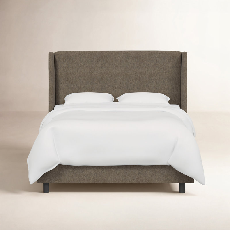 Tilly Upholstered Bed, Full, Milsap Granite Sustain® Tweed