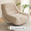 Chaise berçante simple en métal-1695710171