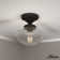 Hunter Saddle Creek 1 Light Mini Flush Mount Ceiling Light Fixture
