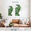 Silhouette de femme jungle-872713194