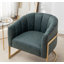 Fauteuil demi-tonneau rembourré l 30 po Romy-1152185446