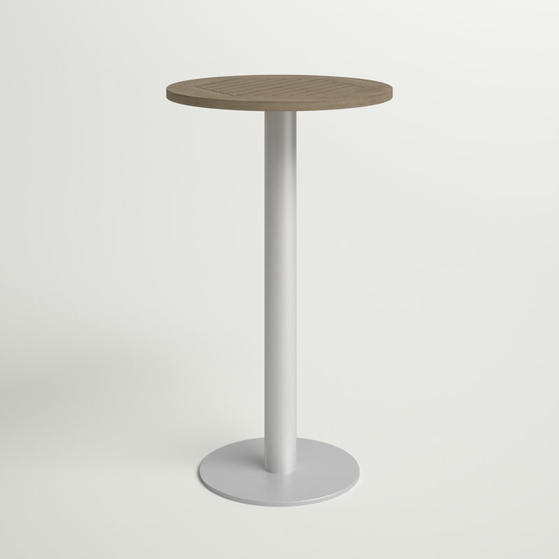 Travira Round Bar Table, 24" L x 24" W, Vintage