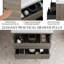 Meuble-lavabo mural 30 po avec lavabo, meuble de rangement flottant avec comptoir en résine de pierre-945556912